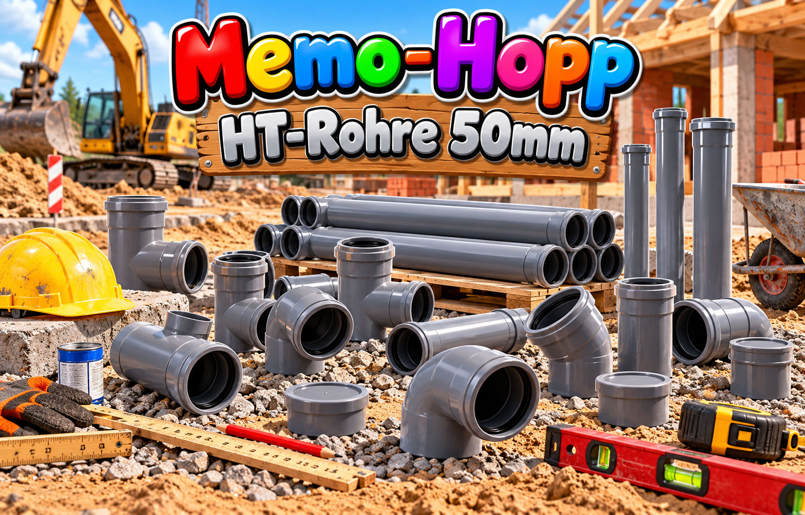 Memo-Hopp - HT-Rohr 50mm